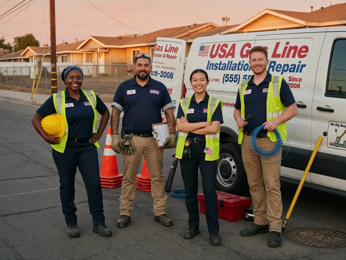 Gas Line Installation company in Monroe Township, NJ